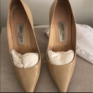 Jimmy Choo pumps nude